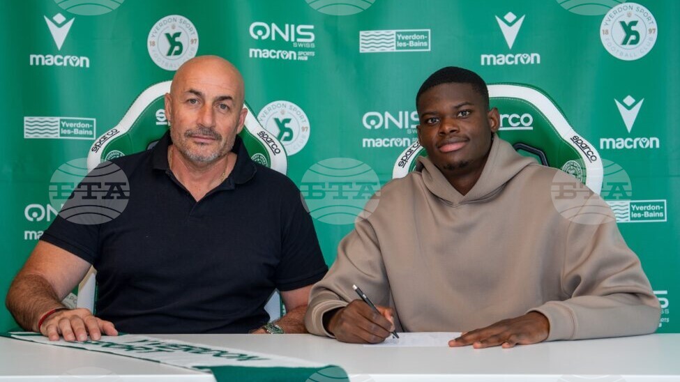 Ботев (Враца) взе под наем от Ивердон нападателя Мичи Нтело